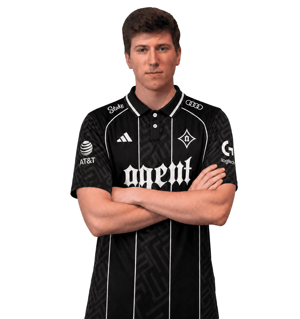 nosraC in the Agent jersey