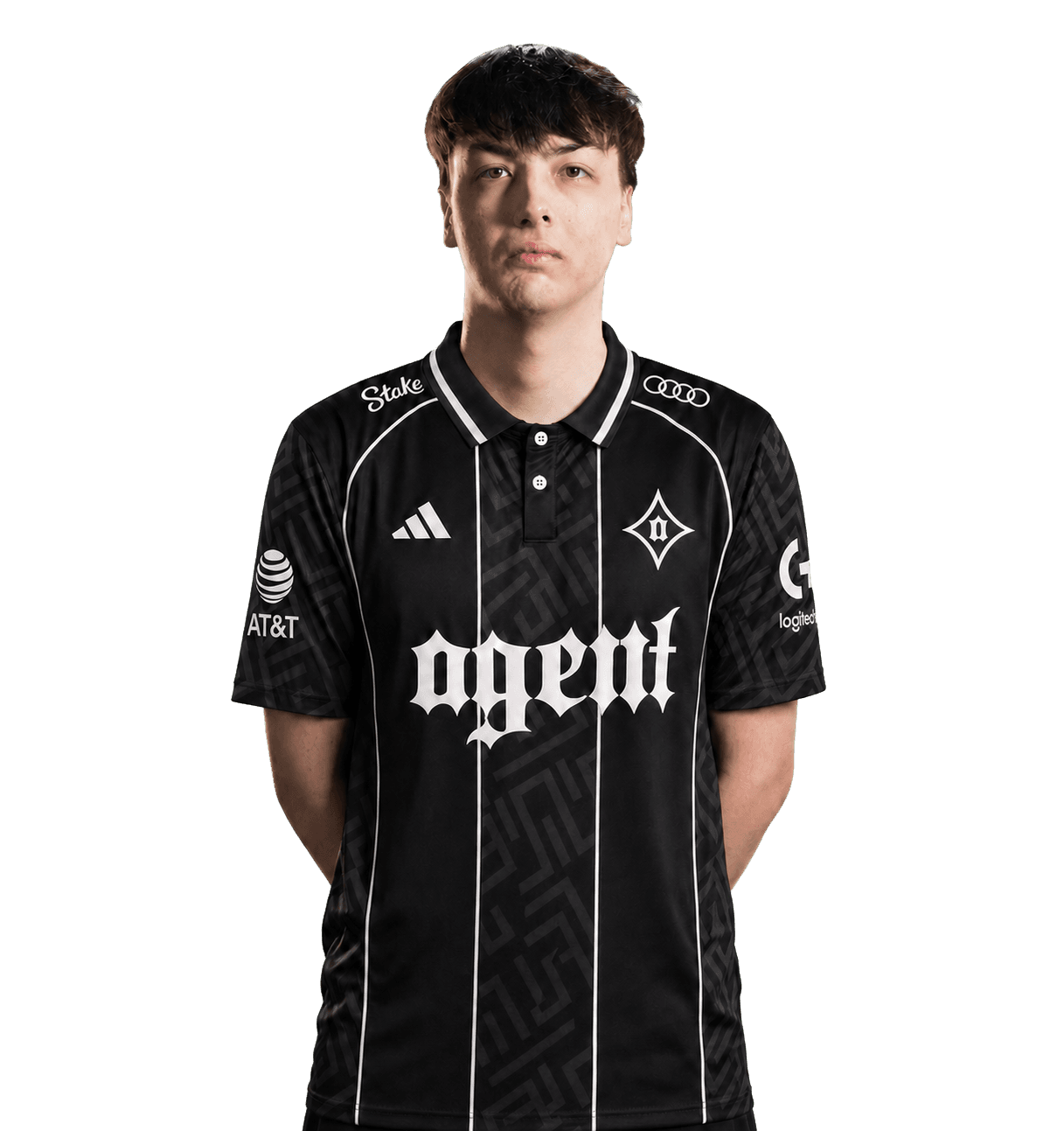 snav in the Agent jersey